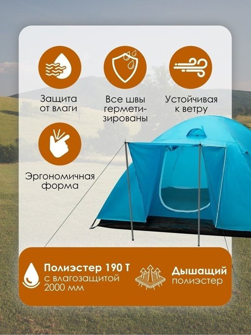 Палатка туристическая Colorado-1, фото 3 из 448