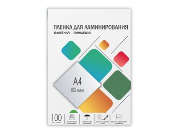 Пленка для ламинирования Гелеос A4 100 мкм LPA4-100