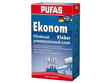 Клей для обоев PUFAS EURO 3000 Эконом универсальный 500г Ома