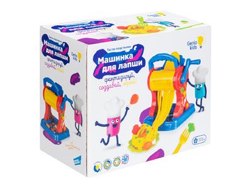 Набор для лепки Genio Kids Машинка для лапши TA2032