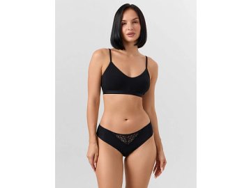 Трусы женские бесшовные черные