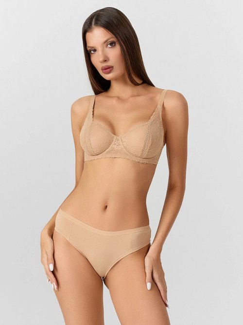 Бюстгальтер женский бежевый, фото 2 из 18