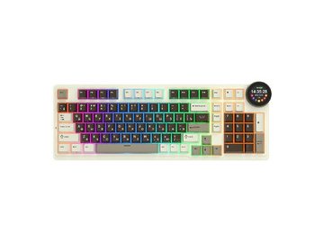 Клавиатура Royal Kludge RK N99 Mokko Grey (Cream switch)