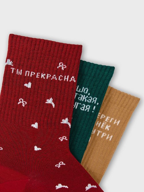 НОСКИ ЖЕНСКИЕ (3 пары), фото 8 из 23