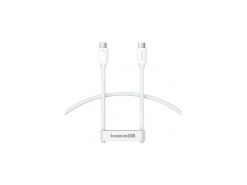 Кабель type-c - type-c baseus superior series 2 p10365200211-02 (type-c - type-c, 100 см, белый) в Молодечно Электросила