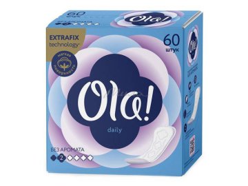 Ежедневные прокладки OLA! Daily, 60 шт.