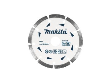 Круг алмазный 230х22,23x7мм сегментный по бетону и мрамору Standard Makita