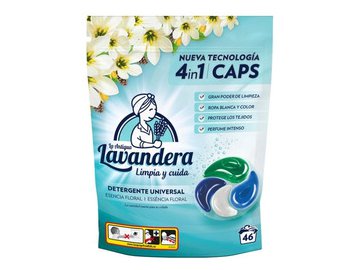 Капсулы для стирки LA ANTIGUE LAVANDERA Flores Silvestres 4в1 (46шт*22г)