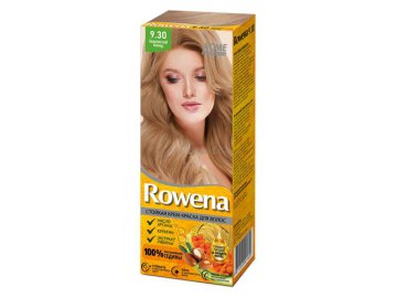 Крем-краска для волос ROWENA, тон 9.30 Золотистый блонд