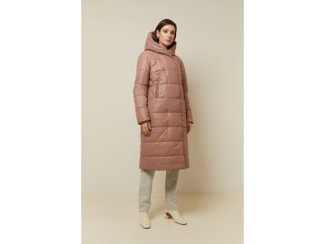 Пальто женское плащевое утепленное