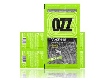 Пластины Ozz Standard 10шт