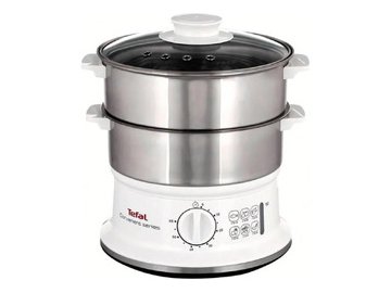 Пароварка компактная TEFAL VC145130 на акции в магазинах 5 элемент