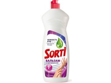 Средство для мытья посуды SORTI с Витамином Е, 900 г