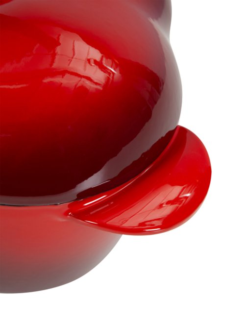 Кокот чугунный эмалированный Pepper red 3,3L, фото 12 из 13