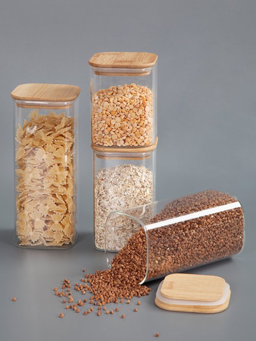 Набор банок для сыпучих продуктов Home, фото 13 из 38