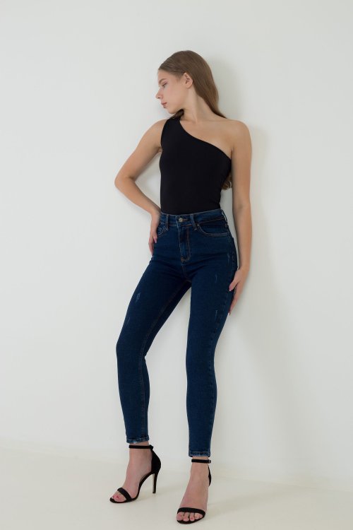 Брюки джинсовые женские real blue, фото 4 из 231