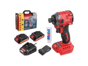 Аккумуляторный ударный винтоверт WORTEX CWR 0218 XLT (2x2 А*ч)