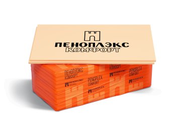 Экструзионный пенополистирол 1185х585х20мм "ПЕНОПЛЭКС КОМФОРТ"