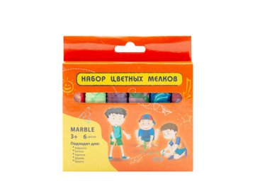 Набор цветных мелков Marble в Гомеле Ами