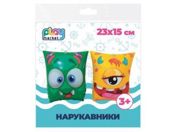 Нарукавники надувные для плавания 3+, 23 х 15 см, арт. 94103