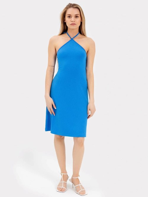 Платье женское синее, фото 1 из 3