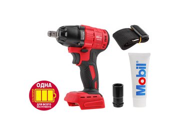 Аккумуляторный ударный гайковерт WORTEX CWR 0318 (CWR031800029) без АКБ и ЗУ