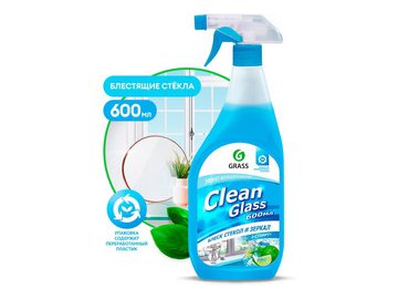 Очиститель стекол GRASS Clean Glass Голубая лагуна 600 мл 125247