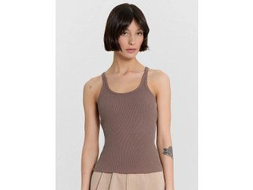 Топ женский коричневый