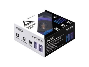 Комплект для подключения 2-х канального усилителя AURA AMP-3508 Hybrid-OFC