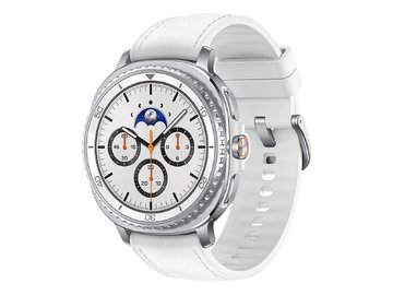 Умные часы Samsung Galaxy Watch 8 Classic 46 мм LTE (SM-L505FZWACAU) серебристый