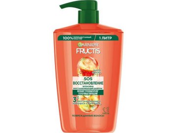 Мила акции Старые Дороги - Шампунь FRUCTIS SOS Восстановление, 1000 мл