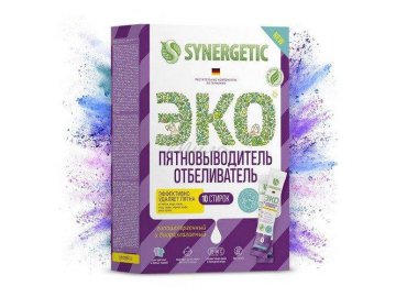 Отбеливатель-пятновыводитель SYNERGETIC, 10 стирок, 250 г