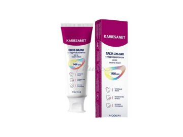 Паста зубная MODUM Kariesanet с гидроксиапатитом, 100 г