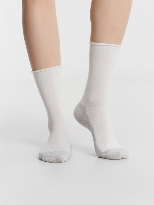 Носки женские высокие белые, фото 2 из 18