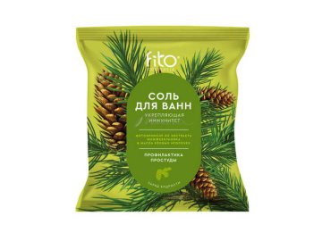 Соль для ванн ELIXIRICA Укрепляющая иммунитет, 500 г Мила