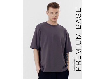 Футболка мужская в сером цвете