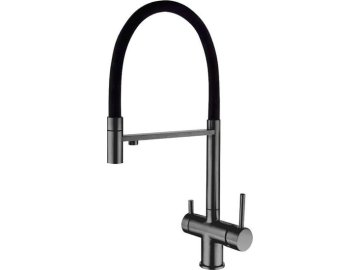 Смеситель кухни GROSS AQUA Neosteel подключение к фильтру воды 3188611SSGMB
