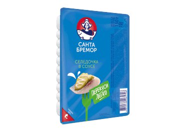 Филе сельди Санта Бремор Селедочка в соусе 150 г