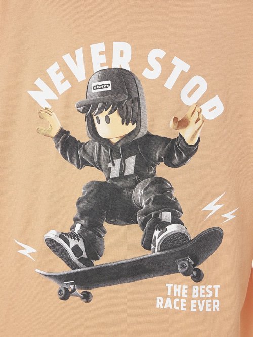 Комплект для мальчиков с надписью "Never stop", фото 8 из 8