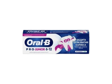 Зубная паста для дет Oral_B Pro-Junior Мягкий Вкус  75 мл Корона