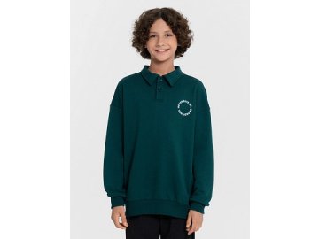 Свитшот для мальчиков зеленый