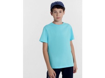 Футболка для мальчиков бирюзово-голубая Марк Формель