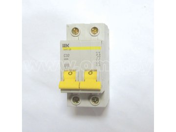 Выключатель автоматический IEK ВА47-29 2P C 32А 4,5кА