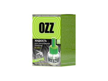 Жидкость для уничтожения комаров OZZ-45 ночей 30 мл