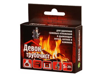 Средство для чистки дымоходов и печных труб Девон Девон-трубочист 100г