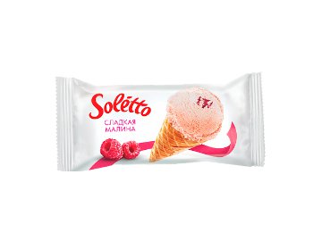 Мороженое Soletto сладкая малина 75 г