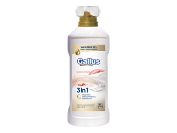 Гель для стирки деликатных тканей 3в1 Gallus Professional, 2 л