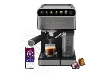 Кофеварка эспрессо Polaris PCM 1540 WIFI IQ Home (Нержавеющая сталь)