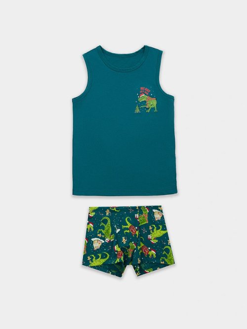 КОМПЛЕКТ ДЛЯ МАЛЬЧИКОВ (МАЙКА, ТРУСЫ), фото 5 из 12