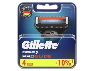 Кассета для бритвы GILLETTE Fusion proglide, 4 шт.